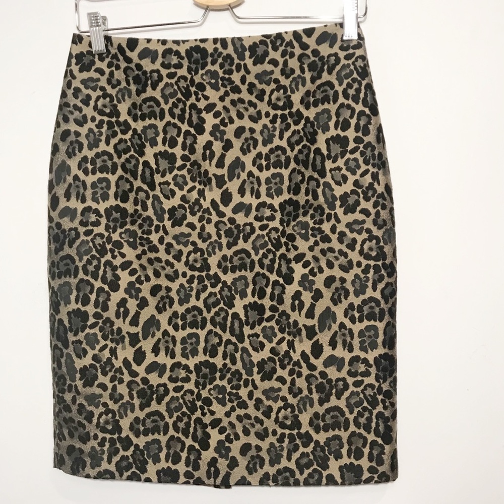 ANN TAYLOR Metallic Pencil Skirt